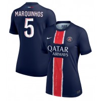 Paris Saint-Germain Marquinhos #5 Kotipaita Naiset 2024-25 Lyhythihainen